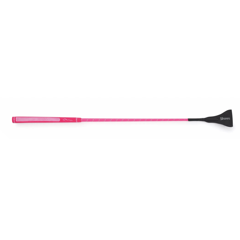 Shires 26 Inch Rainbow General Purpose Whip In Pink